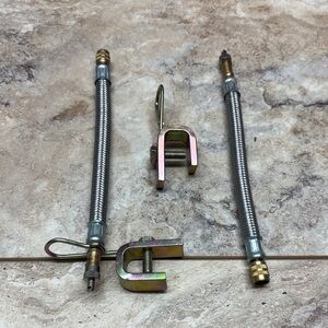 2PC Valve Stem Flexible Extension Dually Tire Valve Stem Extenders Adaptor 7”